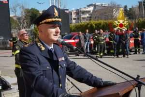 Vigili del fuoco Crotone 87 anniversario nazionale 