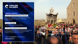 Video Calabria trasmette in diretta la festa della Madonna di Capo Colonna