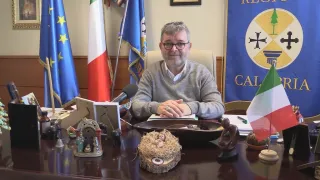 VIDEO | Gli auguri del presidente f.f. Spirlì ai calabresi: «Festeggiamo il Natale in maniera ristretta»