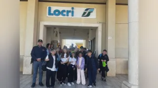 Locri, studenti in stazione per imparare la sicurezza ferroviaria