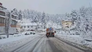 Nevicate abbondanti e temperature in picchiata in Sila