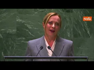 Meloni all'Onu: “Epoca complessa, servono scelte giuste, non facili”
