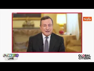 Il messaggio di Draghi al concerto Vax Live: "Mettiamoci al lavoro per costruire il futuro insieme"