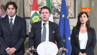 Consultazioni, Conte: "No all'assegnazione della Farnesina a Fi dopo dichiarazioni Berlusconi" (VIDEO)
