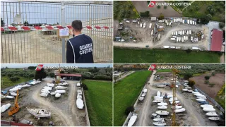 Sequestrato cantiere nautico abusivo nel Crotonese