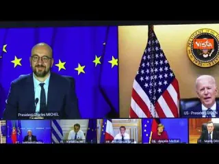 Usa-Ue, il presidente Biden interviene al Consiglio europeo