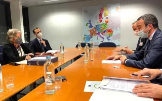 La visita di Roberto Occhiuto a Bruxelles: "C'è una sfida che la Calabria non può perdere"