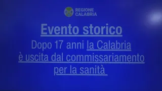 Sanità calabrese, si allungano i tempi per l'uscita dal commissariamento