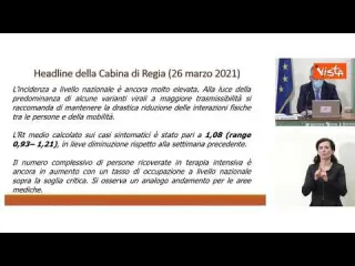 Brusaferro: "Incidenza ancora molto elevata. Mantenere le limitazioni"