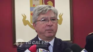 Crotone: il saluto del questore Marco Giambra