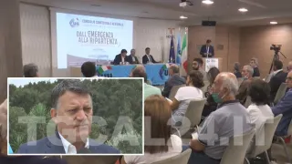 Prima uscita del neo segretario generale della Uil Bombardieri: «Fare presto con fondi UE» (VIDEO)