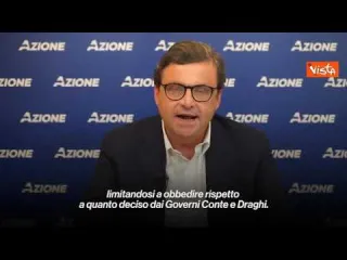 Calenda: "Paese non tiene più, possibile riaprire tutto il 15 maggio"