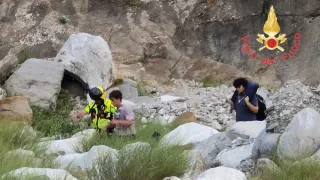 Gruppo di scout si perde a San Luca, recuperati da un elicottero