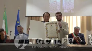 Roby Facchinetti diventa cittadino onorario di Pizzo