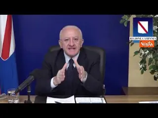 De Luca: "Meno vaccini alla Campania, siamo al limite della delinquenza politica"