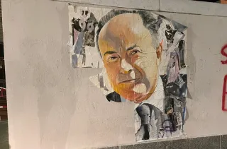 Catanzaro: ritrae Gratteri sulla parete di un'abitazione, ma scappa all'arrivo di una pattuglia