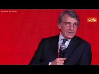 Sassoli: "Se Europa non cambia rischia emarginazione"