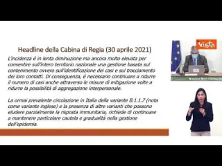Brusaferro: "Indice Rt salito lievemente"