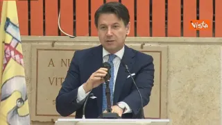 Il premier Conte a Gioia Tauro: «Sud è sinonimo di ambizione» (VIDEO)