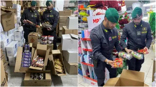 Sequestrati nel Catanzarese oltre 400mila fuochi d'artificio pericolosi