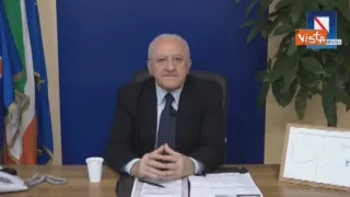Coronavirus, De Luca: «Feste di laurea? Ci mandiamo i Carabinieri col lanciafiamme» (VIDEO)