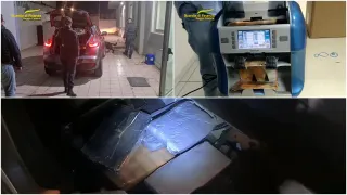 Arrestato corriere con 8 kg di cocaina e 266mila euro in contanti
