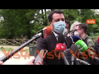 Salvini: “A Letta dico che siamo leali a Draghi. Scienza prevalga anche per riaperture”