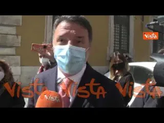 Renzi: “Incontro Conte-Letta? Stavo seguendo discorso Draghi in Senato”