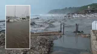 VIDEO | Maltempo nel Crotonese: allagamenti ad Isola Capo Rizzuto e Le Castella