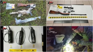 Maxi sequestro nel Reggino di armi da guerra ed esplosivo