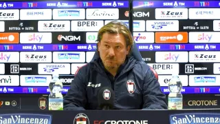 SERIE A | Stroppa (Crotone) alla vigilia della gara ad Udine: «Lotteremo per fare ulteriori punti» (VIDEO)