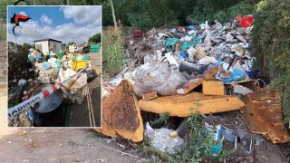 Sequestrate due discariche abusive in aree comunali nel Reggino