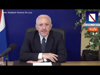 De Luca: "Ora tutti d'accordo su isole Covid free, ci fa piacere"