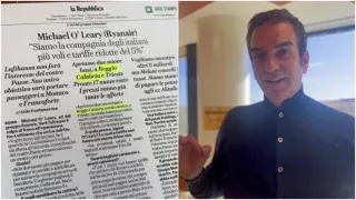 Ryanair apre la base all'aeroporto di Reggio, Occhiuto: «Evento storico»