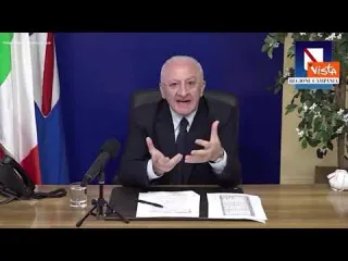 De Luca: "Stipulato accordo per Sputnik"