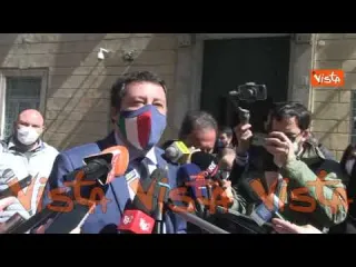 Salvini: “Il discorso di Draghi in Senato? Mi è piaciuto. Finalmente concretezza”
