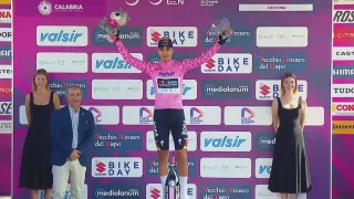 Ciclismo, "Giro Next Gen": Donati nuova maglia rosa
