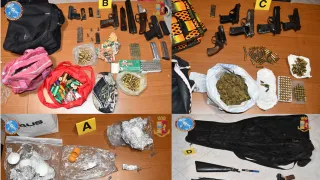 Scoperto arsenale di armi e droga in un'abitazione a Reggio Calabria: un arresto
