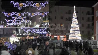 Crotone si illumina per le vacanze di Natale in attesa de "L'anno che verrà"