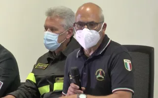 Fabrizio Curcio a Catanzaro: "Ogni incendio è già una sconfitta" (Video)