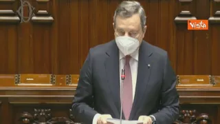 Draghi alla Camera: «Nel Pnrr c’è destino dell’Italia, non sono solo numeri» (VIDEO)