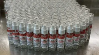 Coronavirus, il gruppo Caffo scende in campo con uno spray igienizzante per le mascherine