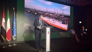 VIDEO | Porto di Gioia Tauro ad Expo Dubai, Agostinelli: «Oggi vediamo ciò che abbiamo desiderato»