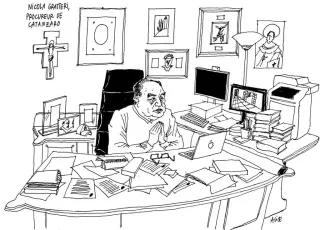 L'EDITORIALE - Il ruolo strategico di Nicola Gratteri e l'intervista (con vignetta) a Charlie Hebdo. Una riflessione globale!