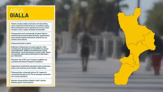 Coronavirus, la Calabria passa in zona gialla: si attende l'ordinanza del ministro Speranza