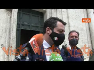 Salvini: “Non capisco ossessione che Letta ha per me, orgogliosi di sostenere Draghi”