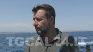 Salvini in Calabria per gli stati generali della Lega: verificherà di persona quali siano i giudizi sull'operato di Spirlì alla Regione