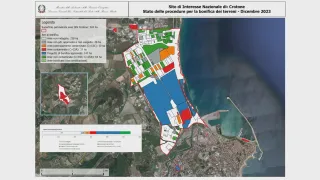 Bonifica Crotone, il report del Ministero: "238 ettari non indagati"