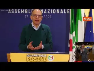 Letta: "Non saro segretario delle slide"