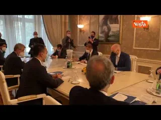 Di Maio in Montenegro. Le immagini dell’arrivo e dell’incontro con il premier Krivokapic